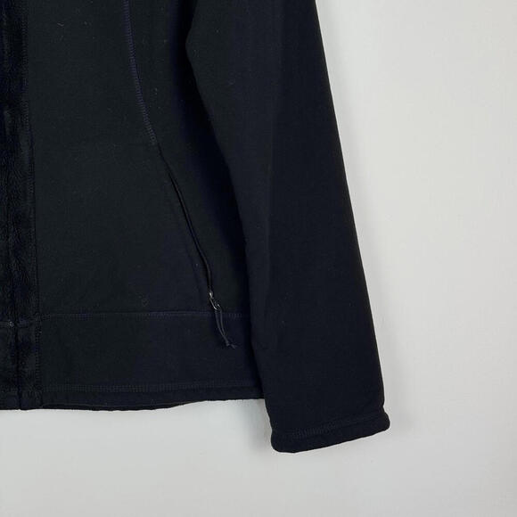 The North Face Morningside Jacket Womens L Black Fleece Full Zip Sweater Outdoor - Picture 3 of 9